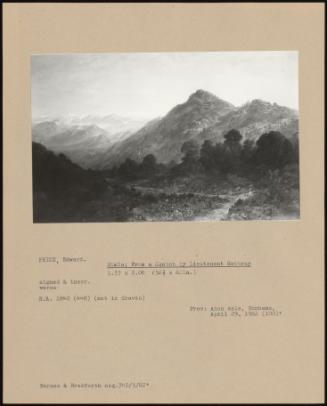 Simla; From A Sketch By Lieutenant Rattray