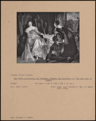 The Theft Discovered, La Comtesse, Suzanne And Cherubino In 'the Marriage Of Figaro'.