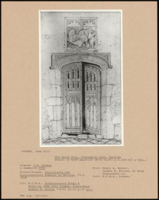 The South Door, Arminghall Hall, Norfolk