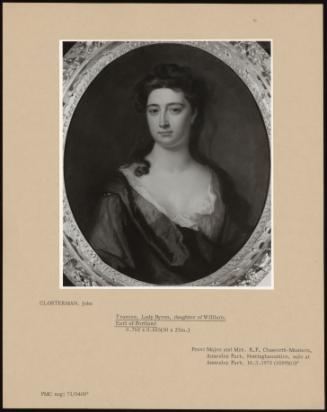 Frances, Lady Byron, Daughter Of William, Earl Of Portland