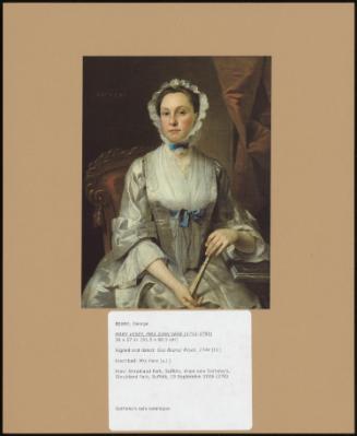 Mary Vesey, Mrs John Vere (1713-1790)