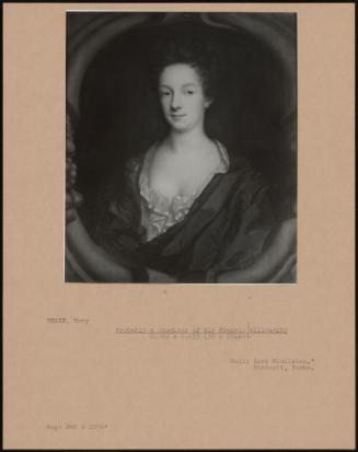 Probably A Daughter Of Sir Francis Willoughby