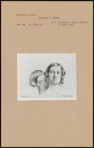 Two Girl's Heads