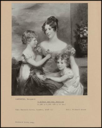 A Mother And Two Children