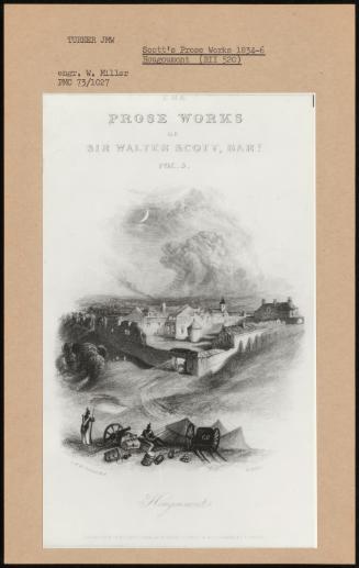 Scott's Prose Works 1834-6 Hougoumont (Rii 520)