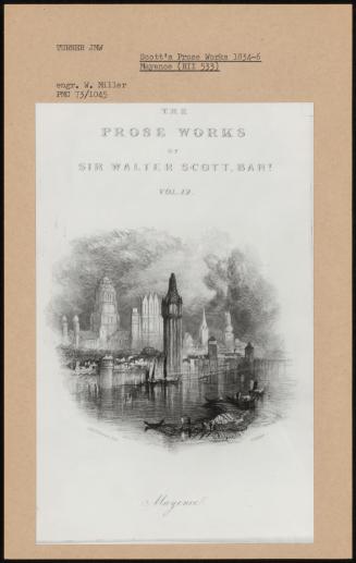 Scott's Prose Works 1834-6 Mayence (Rii 533)