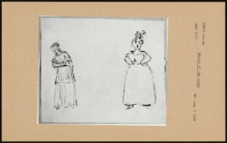 Sketch Of Two Women