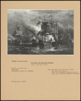 The Battle Of Cape Saint Vincent