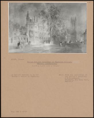 Design For New Buildings At Magdalen College, Oxford, (Unexecuted)