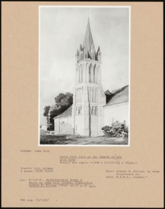 South East View Of The Church Of Ifs Near Caen