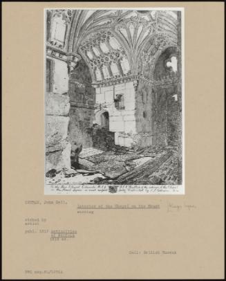 Interior Of The Chapel On The Mount Kings Lynn