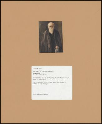 Portrait Of Charles Darwin
