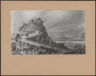 Rocky Landscape With Castle