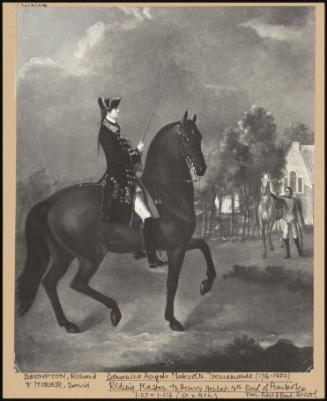 Domenico Augelo Malevolti Tremamondo (1716-1802) Riding Master To Henry Herbert, 10th Earl of Pembroke (1734-1794)
