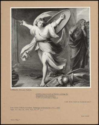 Achilles Discovered By Ulysses Among The Daughters Of Lycomedes
