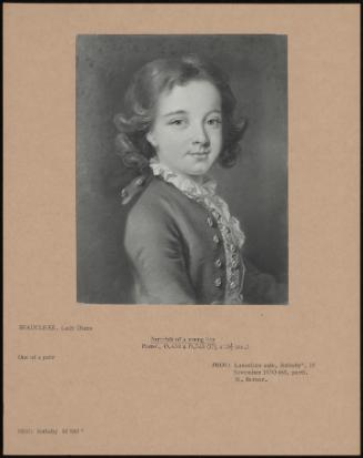 Portrait Of A Young Boy