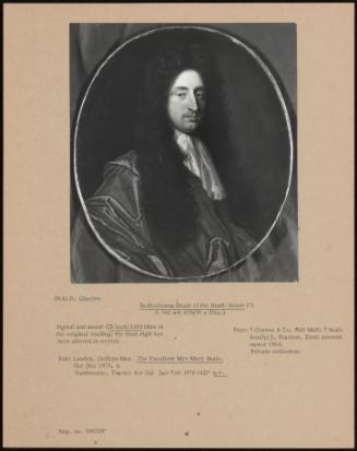 Bartholomew Beale of the Heath House