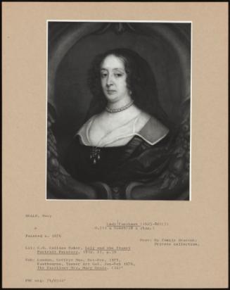 Lady Fanshawe (1625 - 80)
