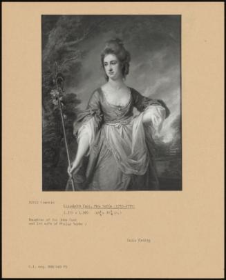 Elizabeth Cust, Mrs Yorke (1750-1779)