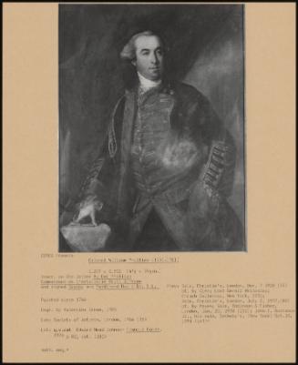 Colonel William Phillips (1731-1781)