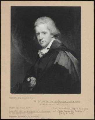 Portrait Of Dr. Charles Symmons (1749-1826).