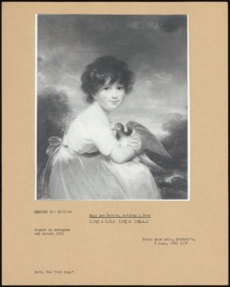Mary Ann Hutton, Holding A Dove