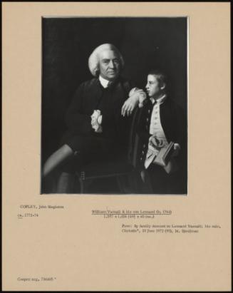 William Vassall & His Son Leonard (B. 1764)