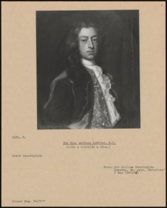 The Hon. Anthony Lowther, M.P.