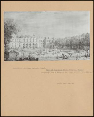 View Of Somerset House From The Thames