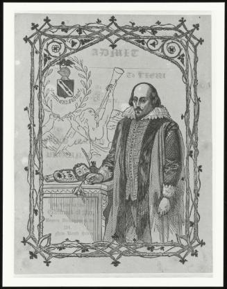 Invitation Card for Shakespeare Opening