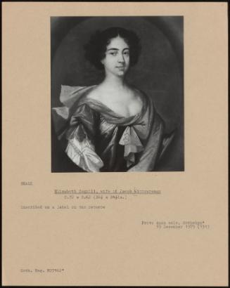 Elizabeth Coghill, Wife Of Jacob Wittewronge