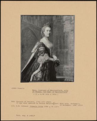 Mary, Countess Of Macclesfield, Wife Of Thomas, 3rd Earl Of Macclesfield