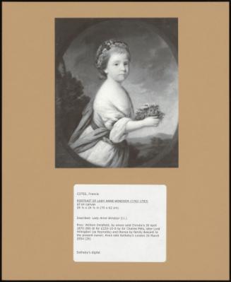 Portrait Of Lady Anne Windsor (1762-1793)