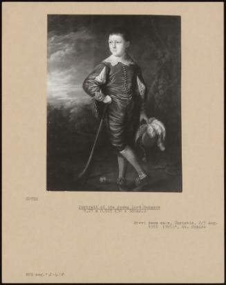 Portrait Of The Young Lord Manners