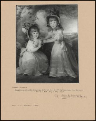 Daughters Of :ady Boynton, Wife Of Sir Griffith Boynton, 6th Baronet