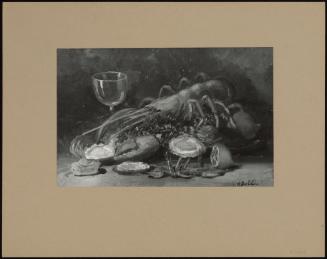 A Lobster, Oyster And A Glass
