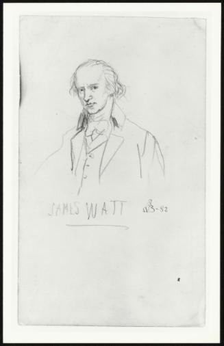 Study after Portrait of James Watt Connected with 'great Men' Series