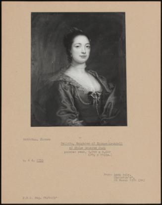 Felicia, Daughter Of Thomas Arundell Of Stoke Bruerne Park