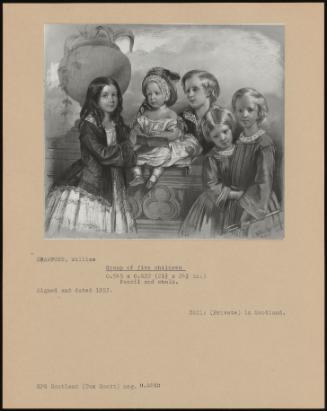 Group Of Five Children