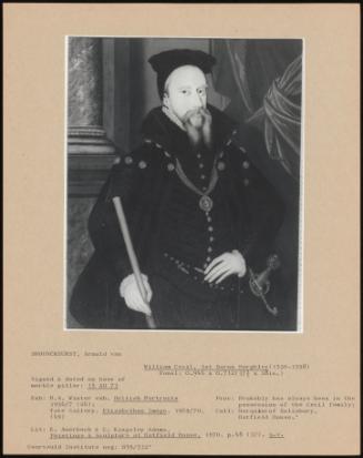 William Cecil, 1st Baron Burghley (1520-1598)