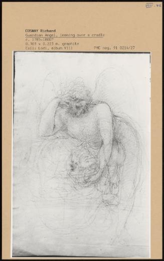 Guardian Angel, Leaning Over A Cradle