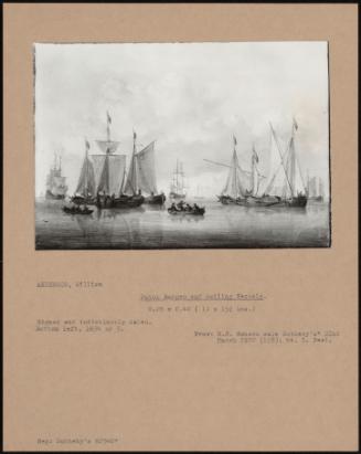 Dutch Barges And Sailing Vessels