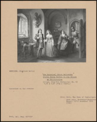 The Surprise', Edith Bellenden Visits Henry Morton In The Prison At Tillietudlem