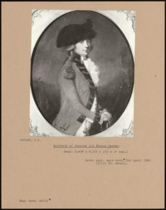 Portrait Of General Sir Thomas Bawser.