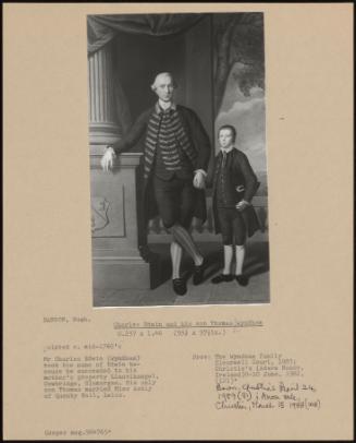 Charles Edwin And His Son Thomas Wyndham