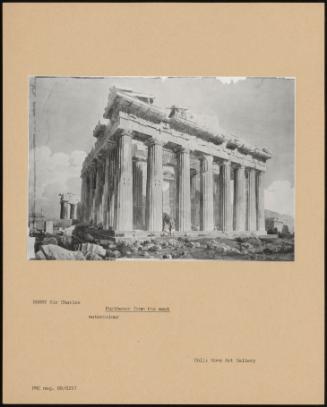 Parthenon From The West