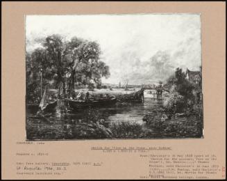 Sketch For 'view On The Stour, Near Dedham'