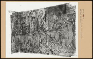 Mural Of Christ's Entry Into Jerusalem