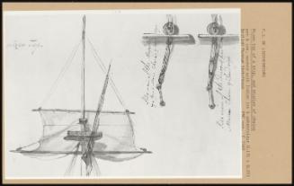 Mizen Top of a Ship, and Studies of Chains