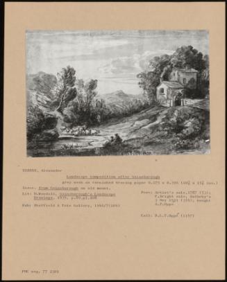 Landscape Composition After Gainsborough